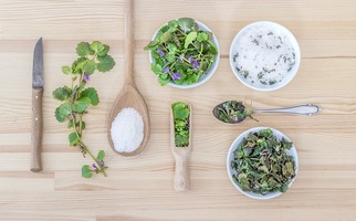 ハーブバスソルトの作り方