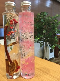 心を奪われ、うっとり♪１月のハーバリウム教室の様子をご紹介